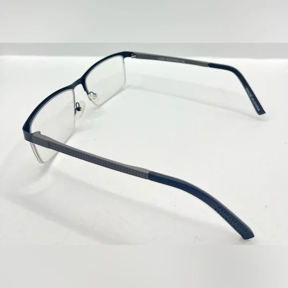 Link Occhiali Link 6111 Gray Oval Sunglasses Frames Only - Picture 5 of 8